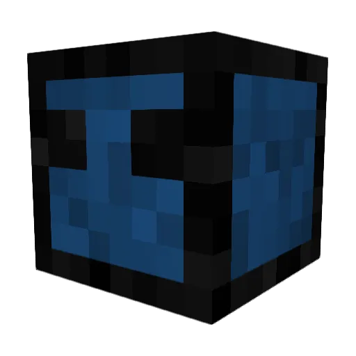 mangait Minecraft avatar head, 3D render