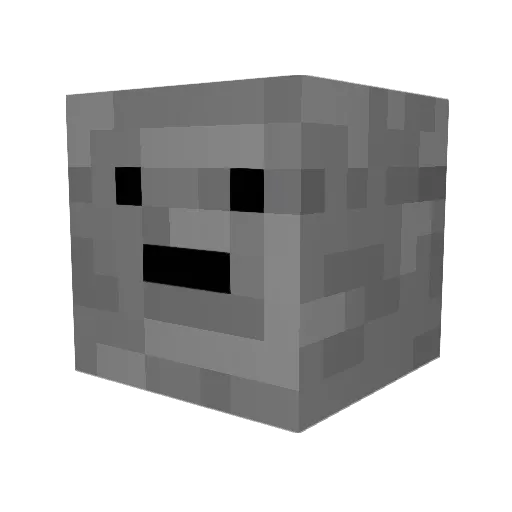 manggo777 Minecraft avatar head, 3D render