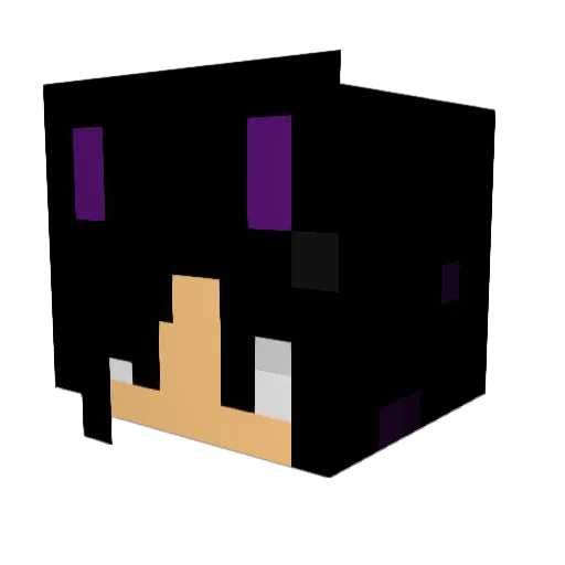 mangle52 Minecraft avatar head, 3D render