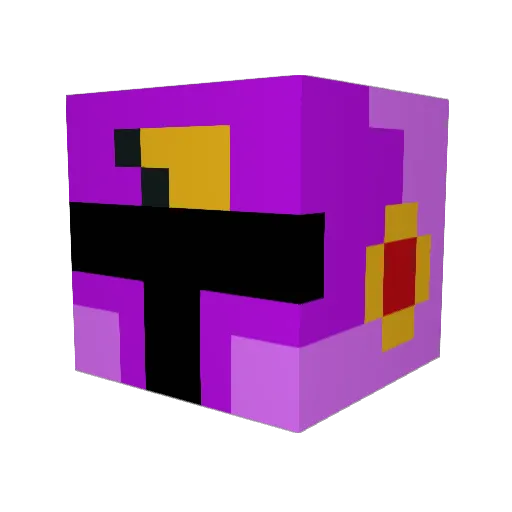 mangna553 Minecraft avatar head, 3D render