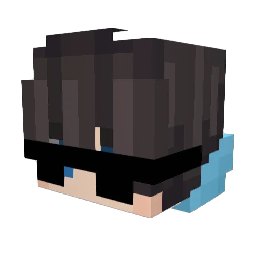 mango2013 Minecraft avatar head, 3D render