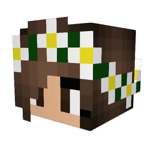 mango_2501 Minecraft avatar head, 3D render