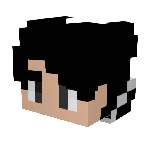 mango_green_tea Minecraft avatar head, 3D render
