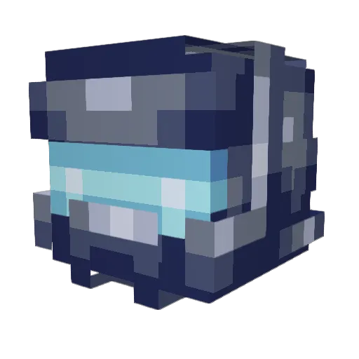 mango_mei Minecraft avatar head, 3D render