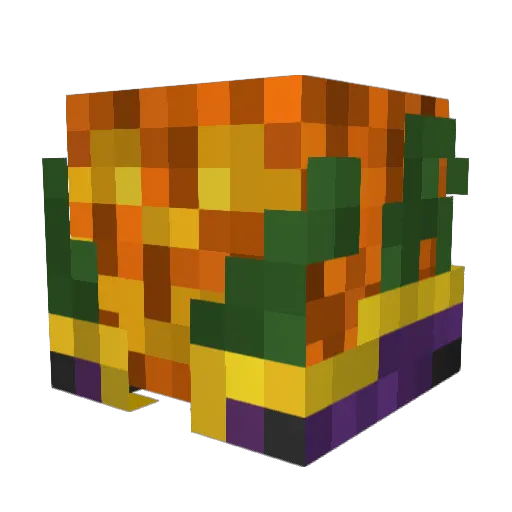 mangodibango123 Minecraft avatar head, 3D render