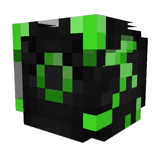 mangokiiwi Minecraft avatar head, 3D render