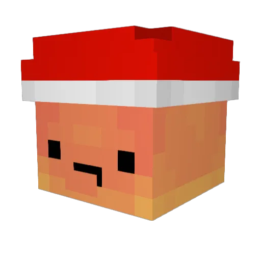 mangoo9 Minecraft avatar head, 3D render
