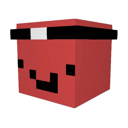 mangyu_21 Minecraft avatar head, 3D render