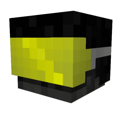 maniac8888 Minecraft avatar head, 3D render