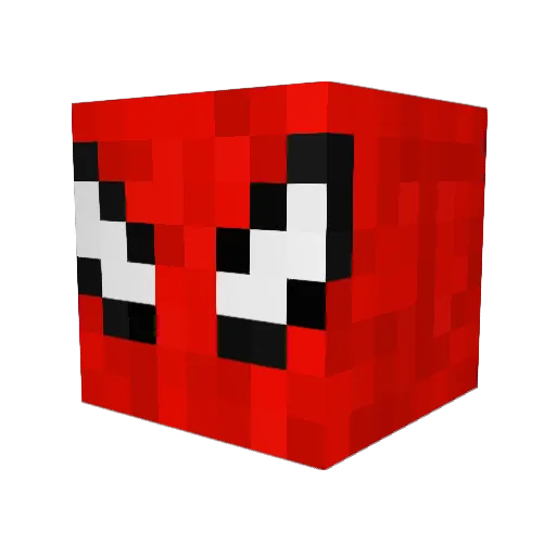 maniac_dude Minecraft avatar head, 3D render