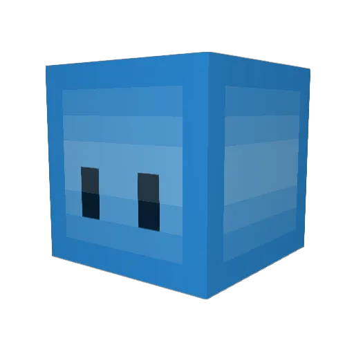 manicmelancholic Minecraft avatar head, 3D render