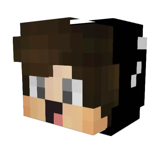 manifoldcolt5 Minecraft avatar head, 3D render