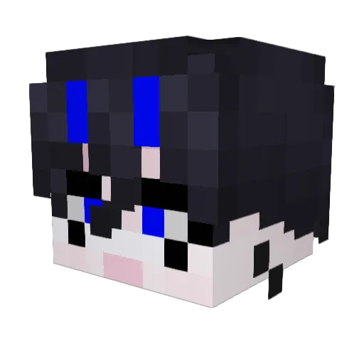 manjae__ Minecraft avatar head, 3D render