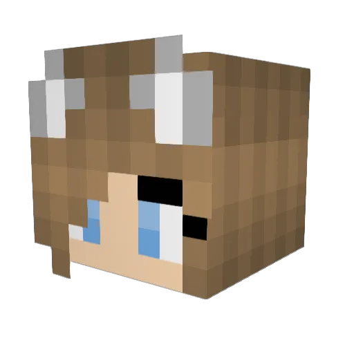 manke0730 Minecraft avatar head, 3D render