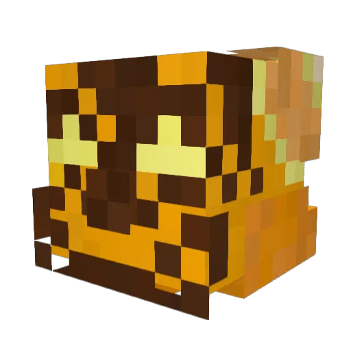 mankiller1855 Minecraft avatar head, 3D render