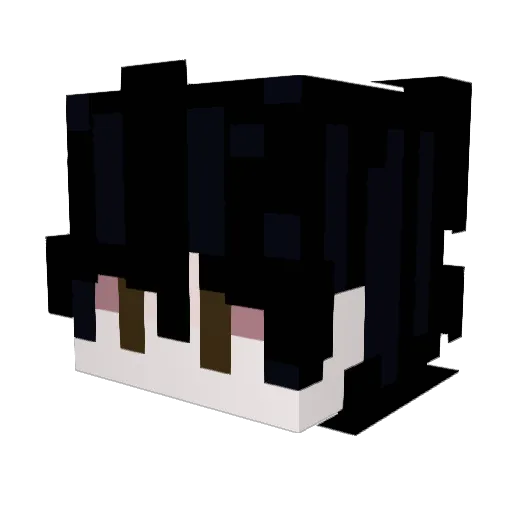 mankovr Minecraft avatar head, 3D render
