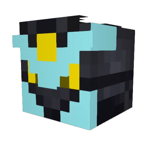 manny6179 Minecraft avatar head, 3D render