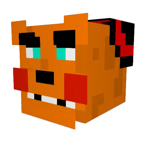 mannyman4 Minecraft avatar head, 3D render