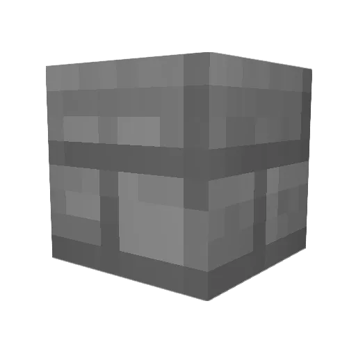 mannythellama Minecraft avatar head, 3D render