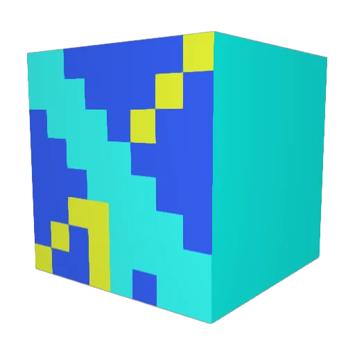 manoscookie Minecraft avatar head, 3D render