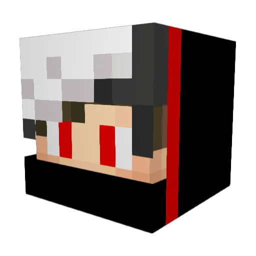 manucho507 Minecraft avatar head, 3D render