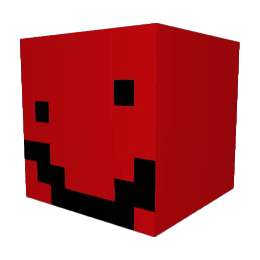 manudagoat Minecraft avatar head, 3D render