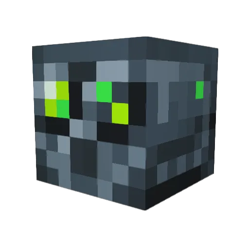 manuel10001 Minecraft avatar head, 3D render