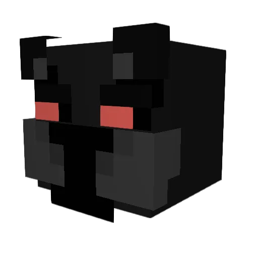 manuk0_ Minecraft avatar head, 3D render