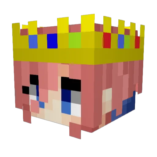 manumanu1234 Minecraft avatar head, 3D render