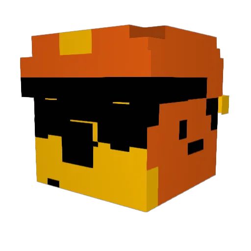 manwich97 Minecraft avatar head, 3D render
