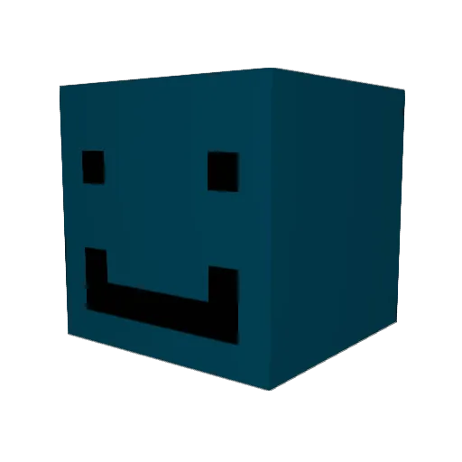 manxlad1 Minecraft avatar head, 3D render