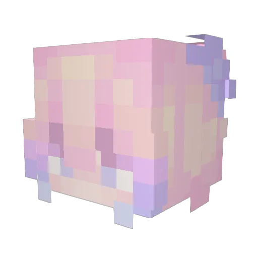 manyataplayz Minecraft avatar head, 3D render