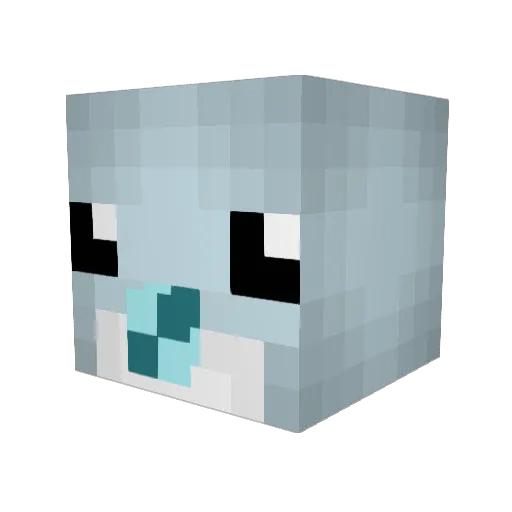maorzor Minecraft avatar head, 3D render