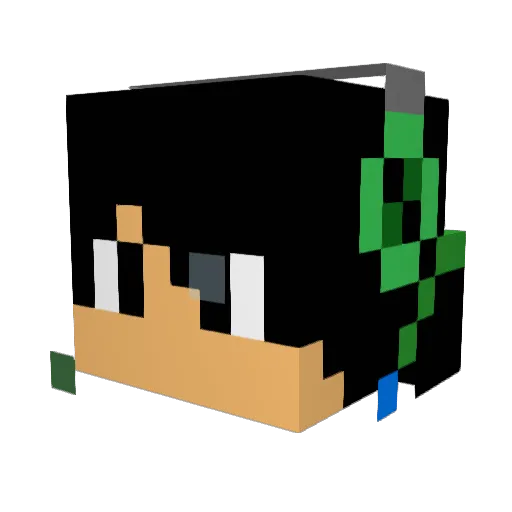 maoz0408 Minecraft avatar head, 3D render