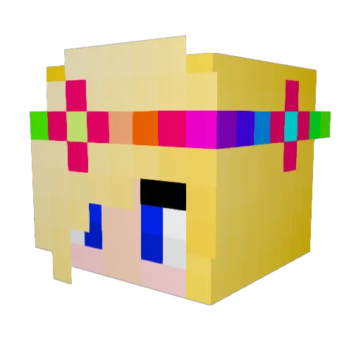 maplesyrup_moose Minecraft avatar head, 3D render