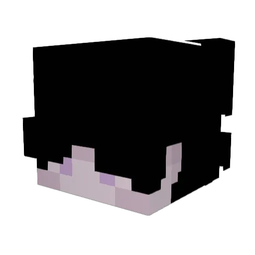 mapoops Minecraft avatar head, 3D render