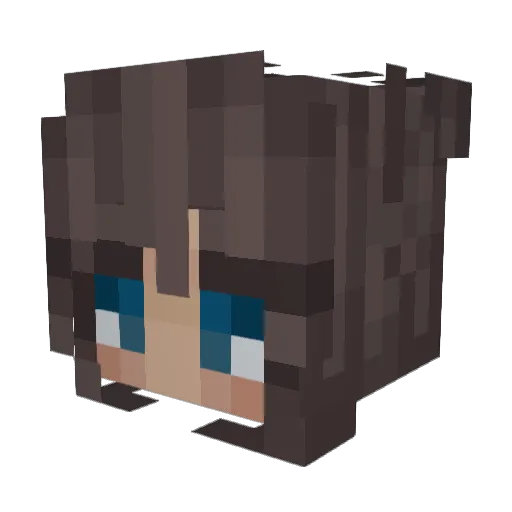 mar1t2003 Minecraft avatar head, 3D render