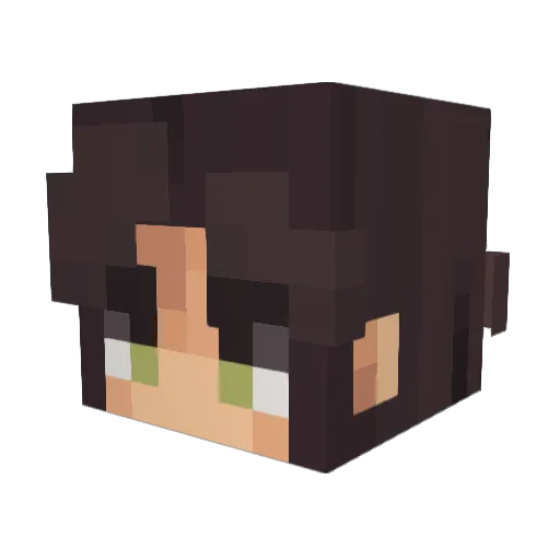 mar_R23 Minecraft avatar head, 3D render