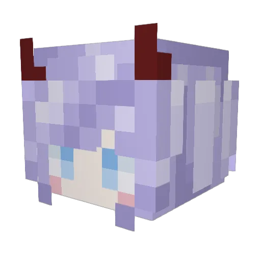mar_adriatico Minecraft avatar head, 3D render