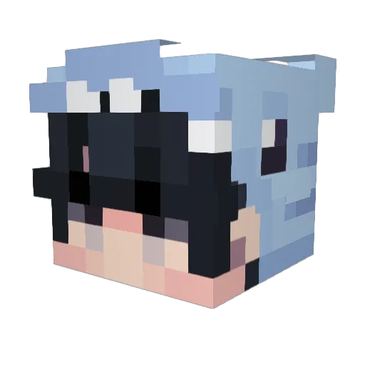 maraleaf26 Minecraft avatar head, 3D render