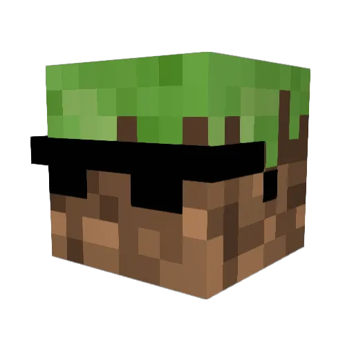 marandsto Minecraft avatar head, 3D render