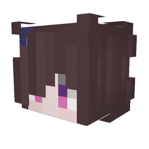 maratin5 Minecraft avatar head, 3D render