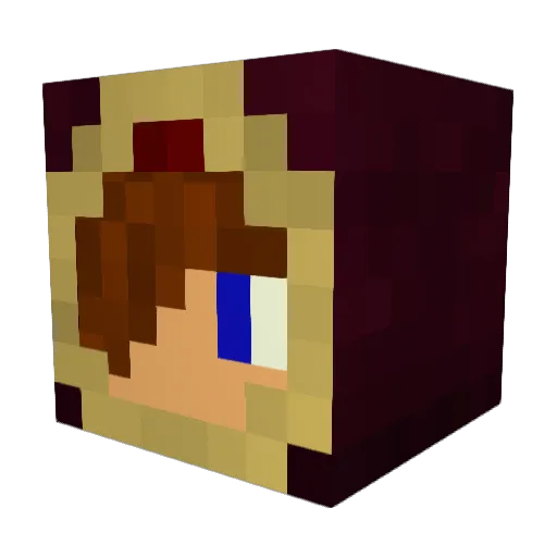 marbar2002 Minecraft avatar head, 3D render