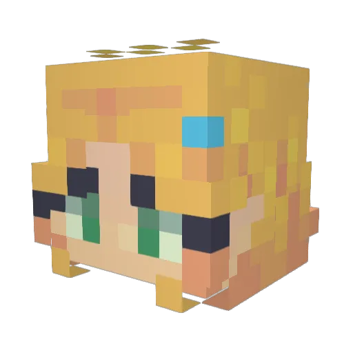 marbear772 Minecraft avatar head, 3D render