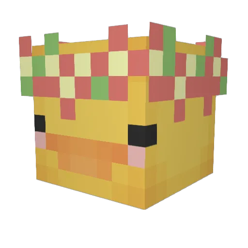 marbles27 Minecraft avatar head, 3D render