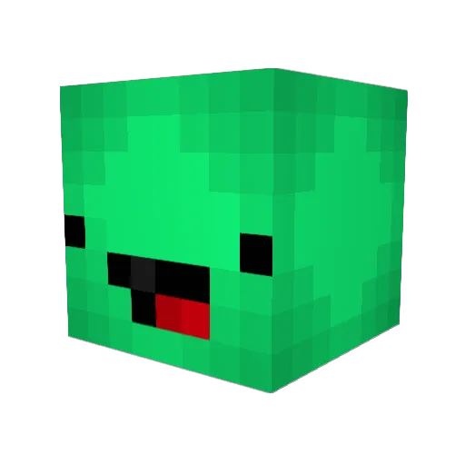marbletoff Minecraft avatar head, 3D render