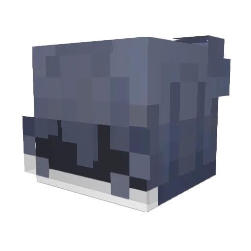 marblew Minecraft avatar head, 3D render