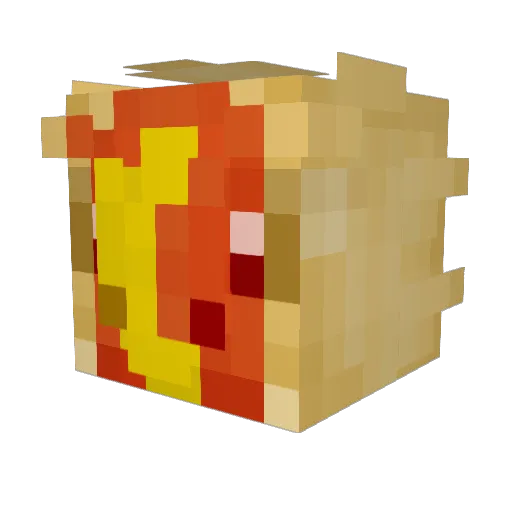 marc078 Minecraft avatar head, 3D render