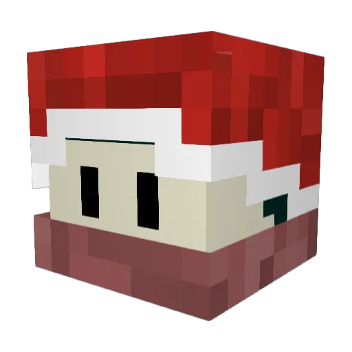 marcald1 Minecraft avatar head, 3D render