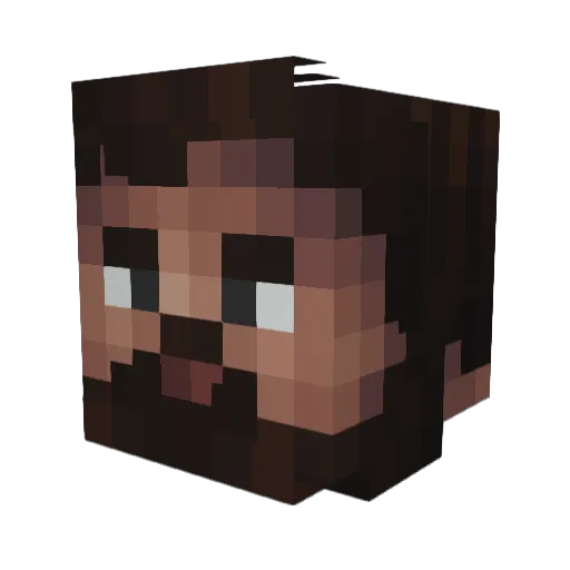 marcd2004 Minecraft avatar head, 3D render